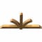 Ekena Millwork Redmond Rough Sawn Timber Gable Bracket, Western Red Cedar, 60"W x 27"H x 4"D x 4"F, 11/12 Pitch GBW060X27X0404RED00RWR - alternate 2